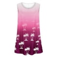 thumbnail image 4 of Generic Women Plus Size Tank Tops Trendy Casual Crew Neck Comfy Loose Cami Tops Hawaiian Tropical Print Sleeveless Shirts, 4 of 4