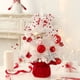 thumbnail image 5 of Adornos Navideños onlyliua Caja Octava Giratoria Roja y Blanca Mini para escritorio, 5 of 7
