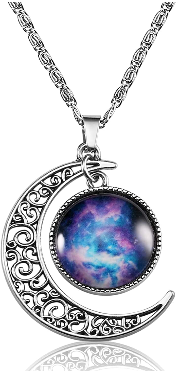 Galaxy Glass Pendant Other Galaxy Designs available Jewellery Necklaces Pendants Glass Galaxy Pendant Glass Pendant Necklace 
