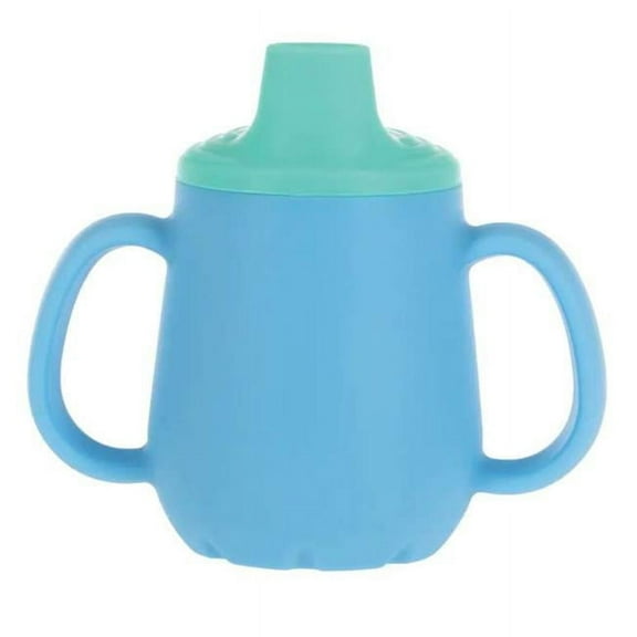 Nuby 2376644 2 oz First Open Training Cups for 6 Months & Up Babies, Blue - Case of 24