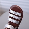 thumbnail image 2 of XIYNBAOK Girls Slip on Sandals Baby Sandals 12-18 Months Soft Sole Baby Shoes Size 9 Girls Shoes Toddler Shoes with Lights Black Baby Girl Shoes 4 Toddler 12 Month Shoes Girl Baby 2 High Top, 2 of 9