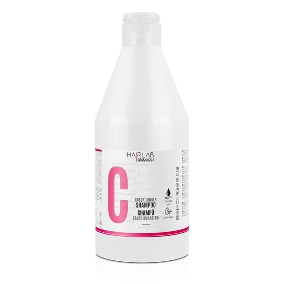 SALERM - Dyed, Bleached, or Gray Hair Shampoo - Shampoo Color Longer Hair Lab - 600 ml