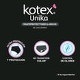 thumbnail image 4 of Pantiprotectores diarios Kotex Unika black largos 50 pzas, 4 of 4