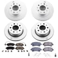 thumbnail image 2 of PowerStop Front and Rear Geomet Coated Brake Rotor and Pad Kit Fits: Select Models CRK7304, 2 of 5