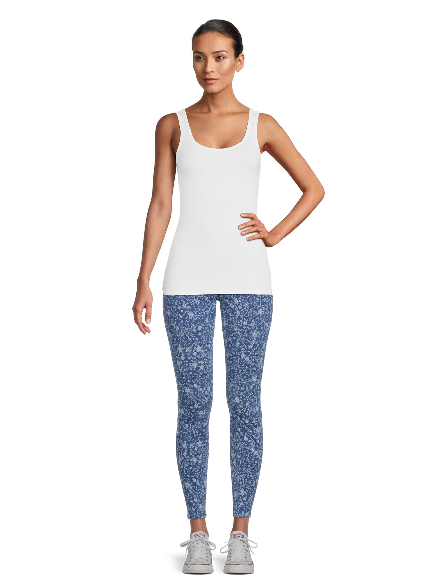 Time and Tru Women's Rib Tank Top