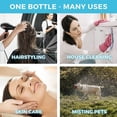 thumbnail image 5 of Paquete de 2 pulverizadores de agua continuos para el cabello, pulverizador ultrafino, sin propulsor, para peinado, limpieza, jardinería, nebulización y piel (200 ml) JM, 5 of 5