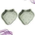 thumbnail image 6 of OFFIGAM 2Pcs Strawberry Cake Pan Silver Bakeware, 6 of 10