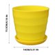 thumbnail image 3 of Maceta de Plástico con Platillo - Maceta para Plantas Suculentas Decoración para el Hogar MNFD, 3 of 6