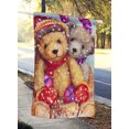 thumbnail image 2 of Carolines Treasures CDCO0461CHF Winter Snow Teddy Bears Flag Canvas House Size, 2 of 4