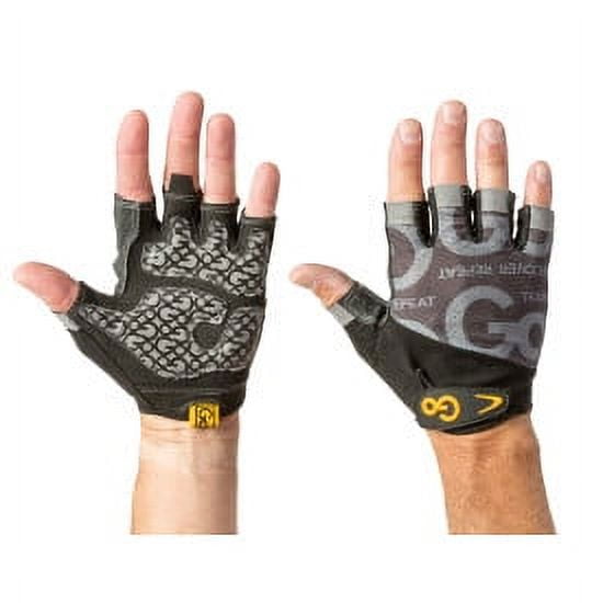 GoFit Go Grip Full-Finger Training Gloves (Large)