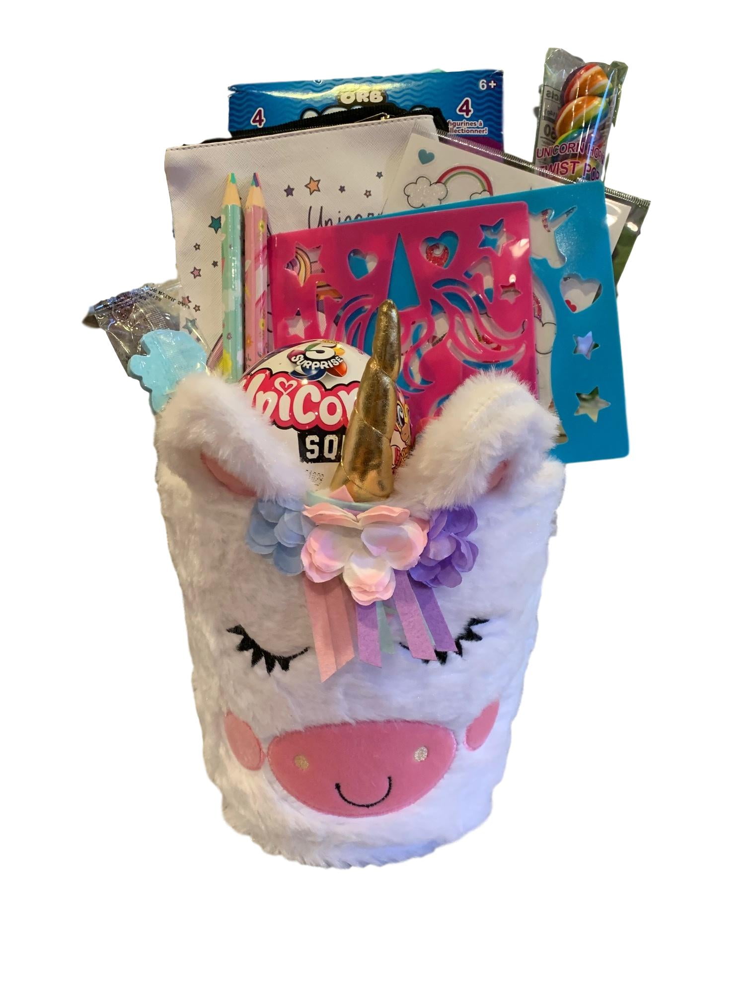 Tinocity Unicorn Premade Easter Basket with Activities and Candy