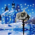thumbnail image 3 of Christmas Snowfall Projector Light Outdoor Landscape LED Snowflake Projection Lamp ,Easy to Setup, 3 of 6