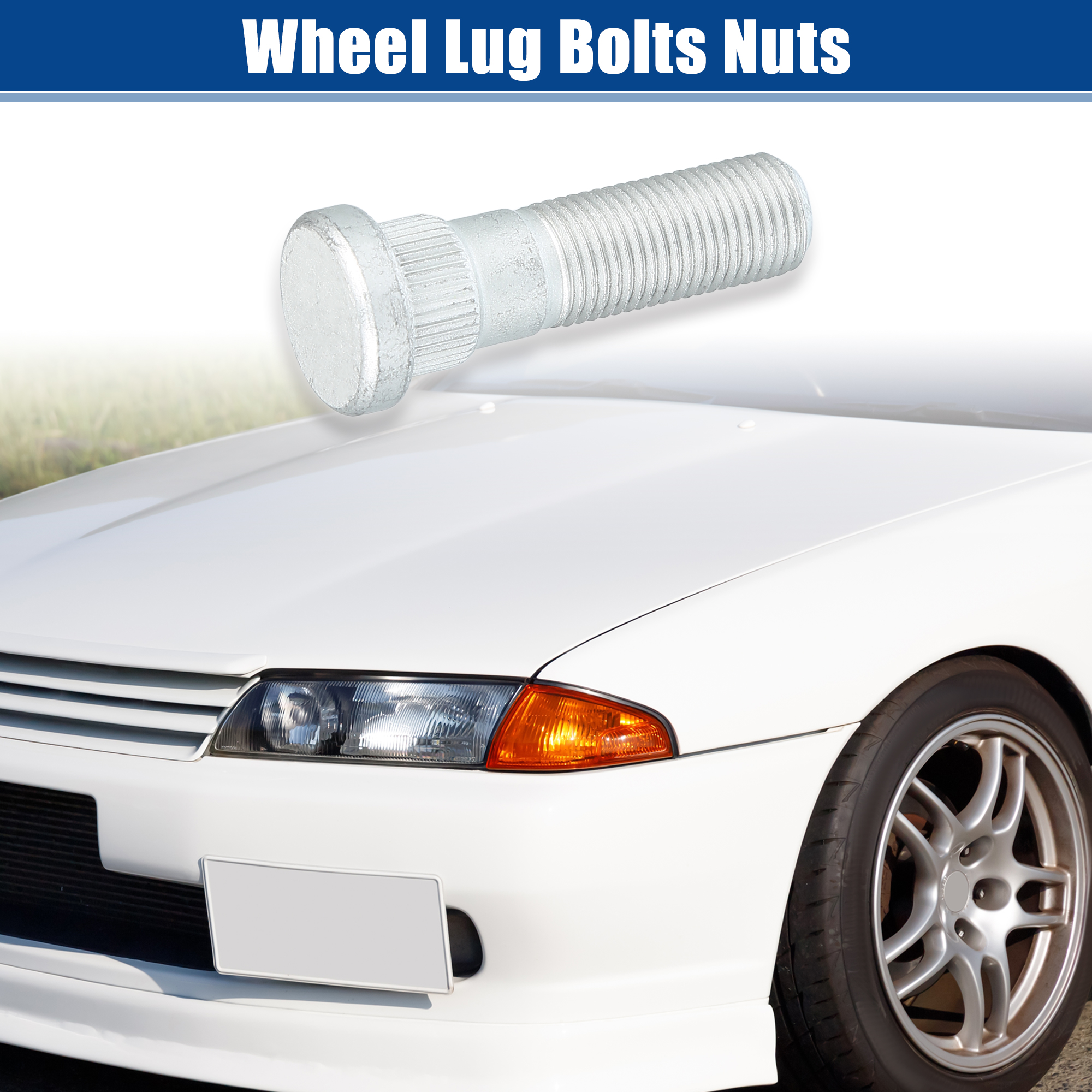 Unique Bargains M12x1.25 Wheel Lug Bolts Nuts Fit for Nissan Sentra 1995-2022 - Pack of 1