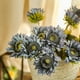 thumbnail image 2 of 10 Uds. De girasoles artificiales, flores falsas rústicas de un solo tallo para decoración del hogar, habitación de granja, Hotel (azul), 2 of 5