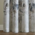 thumbnail image 2 of CHF Watecolor Floral Indoor , 100% Polyester , Light Filtering Single Panel Rod Pocket , Natural , 50"x84", Adult, 2 of 3