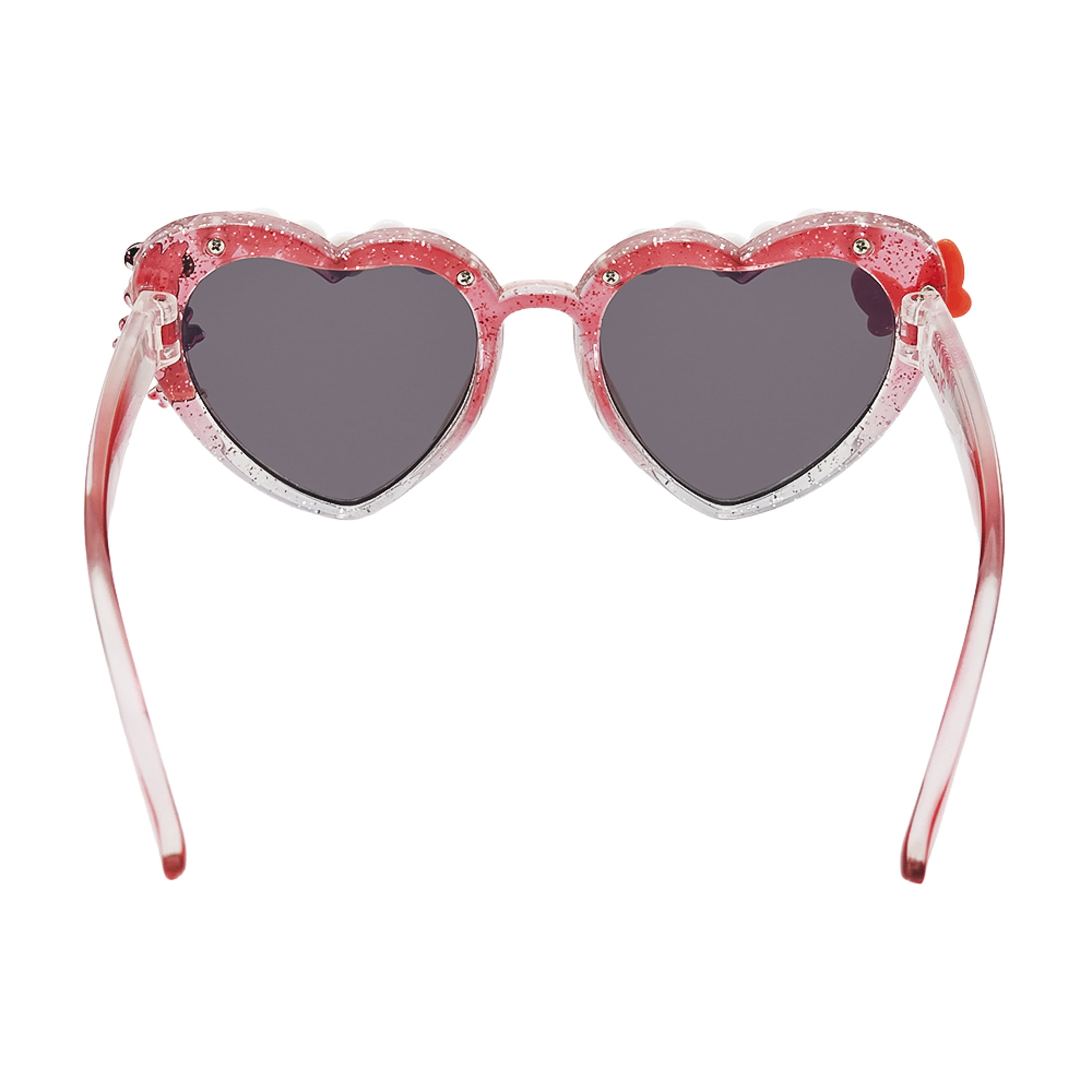 Minnie Mouse Pink Glitter Heart Charm Sunglasses