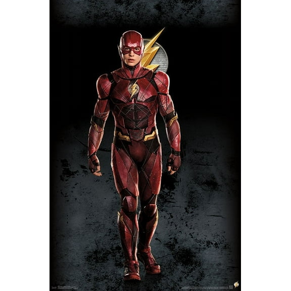 DC Comics Movie - Justice League - The Flash Wall Poster, 22.375" x 34"