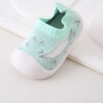 thumbnail image 4 of Unsex Baby First Walking Shoes boy Girl Infant No-Sliper Lightweight Sneakers,6 12 18 24 36 Months Toddler Protect Toes Sock Shoes, 4 of 6