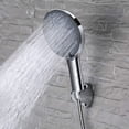thumbnail image 5 of Handheld Shower Head with Universal Massage, 7 Spray Settings, Self-Cleaning Nozzle Prevents Scale Buildup, Art And Quality Design, Easy Installation on All Standard Shower Arms, 5 of 5