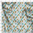 thumbnail image 4 of Soimoi Polyester Crepe Fabric Leaves Block Print Fabric by Yard 52 Inch Wide, 4 of 5
