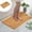 Brown, variant on Bath Mat, Non-Slip Absorbent Microfiber Rug for Bathroom, Machine Washable Floor Mat, Soft Rubber Backing, Living Room Kitchen Bedroom Carpet
