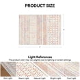thumbnail image 5 of CHITOOMA 5'x7' Area Rugs for Living Room, Washable Rugs Print Pattern Boho Soft Geometric Bohemian Carpet Indoor Rug for Bedroom Dining Room Office Nonslip Foldable Rug, 5 of 9