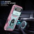 thumbnail image 5 of Decase Case Compatible with Apple iPhone Air,Shockproof Impact Resistant with Slide Lens Protective Cover Case for iPhone Air 6.5 inch 2025 Release,Case with Rotation Ring Stand,F, 5 of 9
