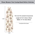 thumbnail image 5 of HELLHERO 15x54 Inch Elastic Edge Ironing Board Covers Lightweight & Breathable Ironing Board Cover Hook and Loop Fastener for Tailor, 5 of 5