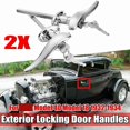 thumbnail image 4 of 2Pcs Car Door Outside Handles MATCHING LOCKS for 1932 3- Coupe for 1933 1934 Passenger Car, 4 of 5