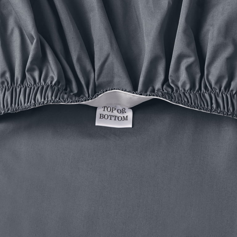 Better Homes & Gardens Cool & Crisp Queen Sheet Set, Gray photo 3