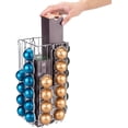 thumbnail image 7 of MyGift Stainless Steel Silver 360 Degree Rotating Coffee Pod Organizer Rack, 7 of 7