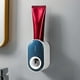 thumbnail image 1 of Dispensador automático de pasta de dientes para niños y adultos | Dispensador de pasta de dientes manos libres de pared | Instalación sin taladro con adhesivo resistente | Blanco, rosa, azul y gris, 1 of 8