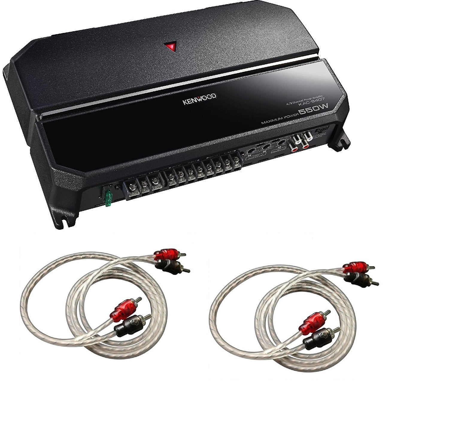 Cerwin Vega CRH17 HED Series 2 CH RCA Cable 17ft Twisted Pair Single Molded Ends
