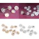 thumbnail image 4 of 10pcs Silicone 18k S925 Sliver Earring Backs Padded Mushroomgold, 4 of 4
