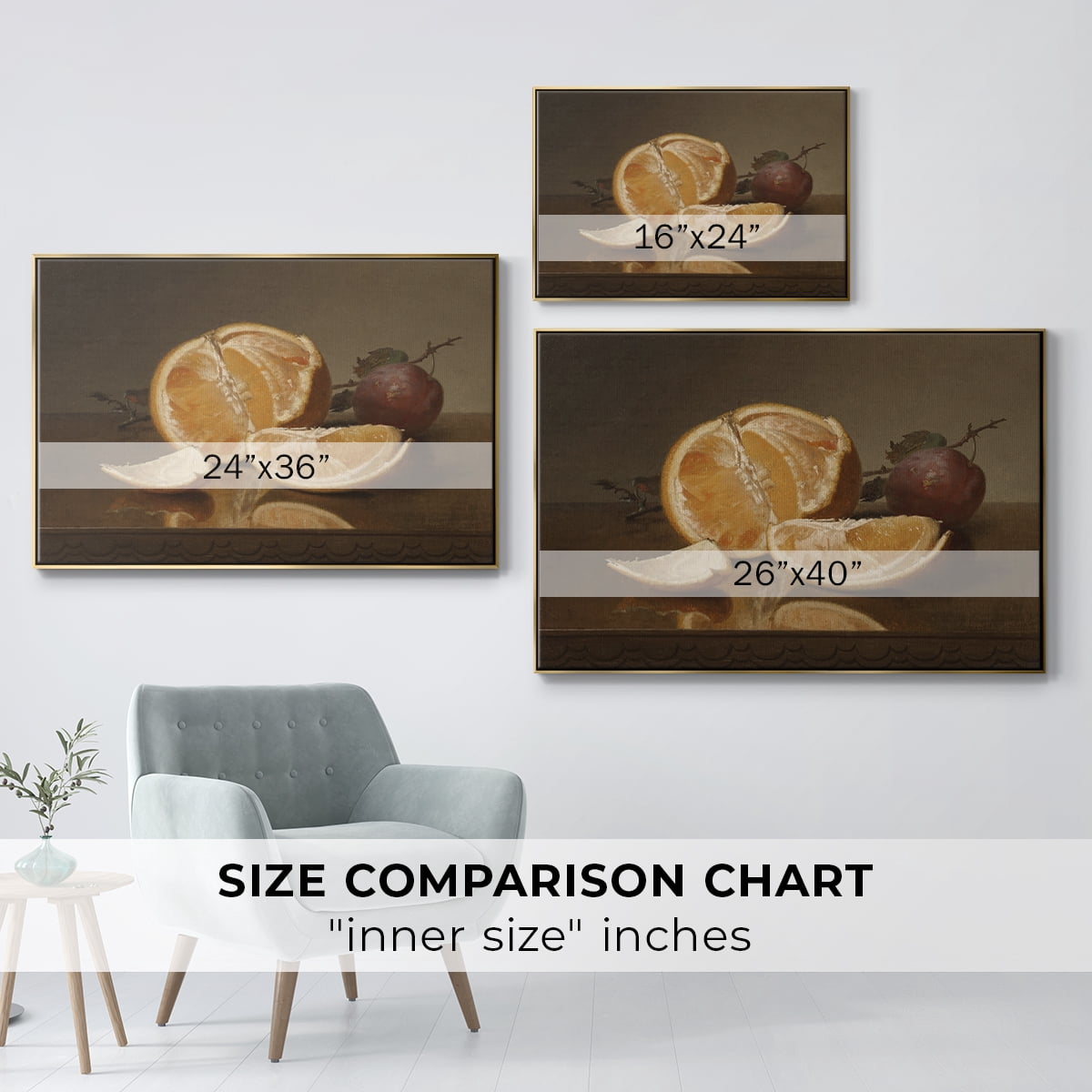 Vintage Botanical Print-LXXVII By Wexford Home Framed in Gold Wood Gallery Wrapped Canvas 17 in. x 25 in.