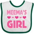 thumbnail image 3 of Inktastic Meema Girl Granddaughter Girls Baby Bib, 3 of 4