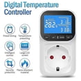 thumbnail image 3 of Digital Temperature Controller Socket Outlet Thermostat with Time Sensor Probe Heating Cooling Switc, 3 of 5