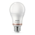 thumbnail image 4 of Philips Smart LED 60-Watt A19 General Purpose Light Bulb, Frosted Color & Tunable White, Dimmable, E26 Medium Base (1-Pack), 4 of 10