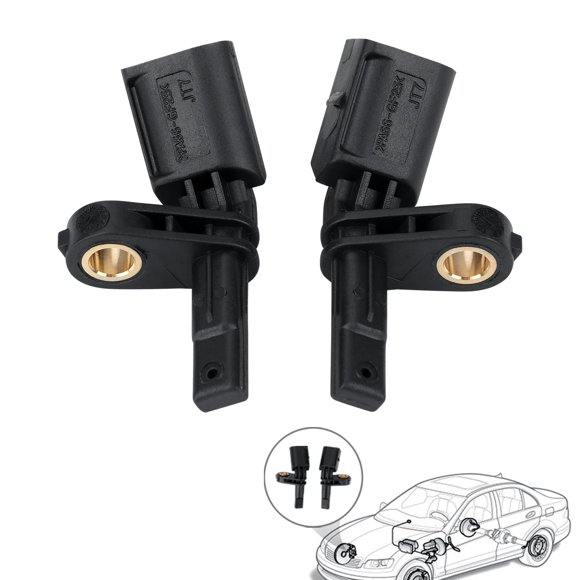 Set de 2 sensores ABS frontales izquierdo y derecho para Audi, Porsche, SEAT, Volkswagen