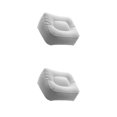 thumbnail image 1 of Ounissouiy Reposapiés debajo del escritorio Reposapiés ergonómico Pies flocados para oficina GRIS 2Conjunto, 1 of 1