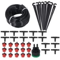 thumbnail image 2 of Kit de riego por goteo de 15 m de longitud, tubo de 4/7 de plástico, sistema automático de riego por goteo para plantas en maceta, jardín e invernadero., 2 of 14