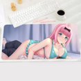 thumbnail image 3 of Bonita alfombrilla de ratón de Anime Hentai de lujo para chica, alfombrilla de goma para teclado de Gamer, alfombrilla de escritorio grande de oficina para Juegos de PC suave portátil, 3 of 5