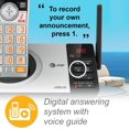 thumbnail image 2 of CL82407 DECT 6.0 Expandable Answering System with Smart Call Blocker, Silver/Black with 4 Handsets, 2 of 5