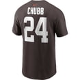 thumbnail image 3 of Men's Nike Nick Chubb Brown Cleveland Browns Player Name & Number T-Shirt, 3 of 3