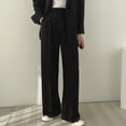 thumbnail image 1 of Women's And Relaxed Solid Color Western Suit Pants For Spring And Autumn Casual Romper Pants for Women Beach Comber Pants Womens Pant Suits Casual plus Size Pants for Women Work Casual Pant Women plus, 1 of 4