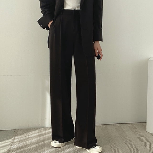 Women's And Relaxed Solid Color Western Suit Pants For Spring And Autumn Casual Romper Pants for Women Beach Comber Pants Womens Pant Suits Casual plus Size Pants for Women Work Casual Pant Women plus