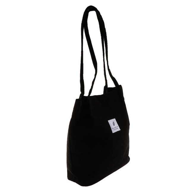 Bolso de lona duradero para mujer, bolso de mano capacidad, blera , negro Colcomx Bolso de gran capacidad