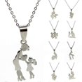 thumbnail image 2 of Best Wish Gifts For Dear Stainless Steel Mom Daughter Pendant Charm Necklace, 2 of 4