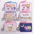 thumbnail image 2 of Sanrio-monedero de Hello Kitty My Melody para niños, cartera Kawaii, pompón de Anime, Purin, Cinnamoroll, tarjetero, Pu, regalos, 2 of 4