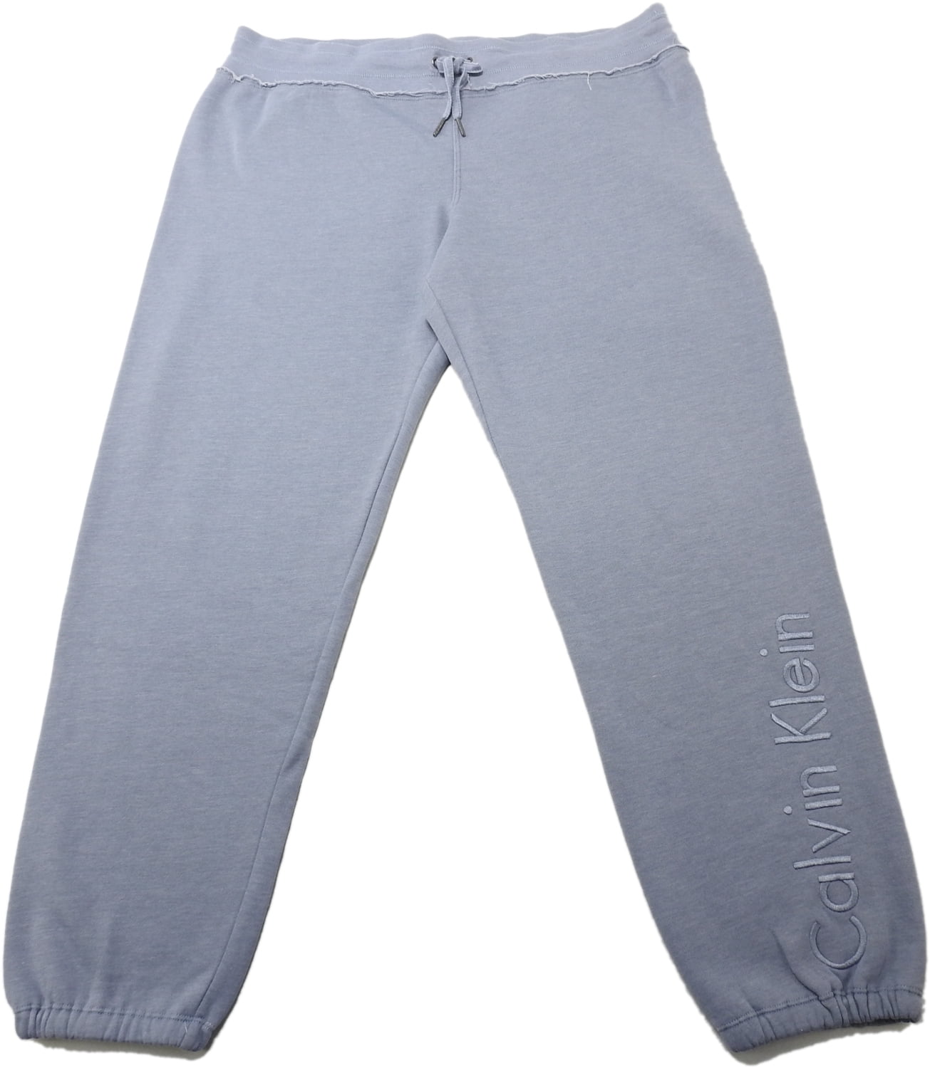 Calvin Klein - Calvin Klein Womens Size X-Large Drawstring Elastic Waist Sweatpants, Grey